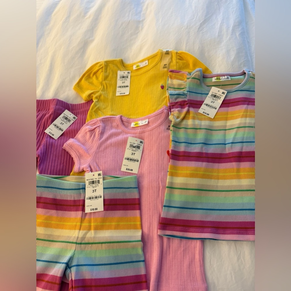 Epic Threads girls 3T mix and match sets - NWT